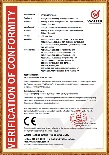 Certificate Of Honor